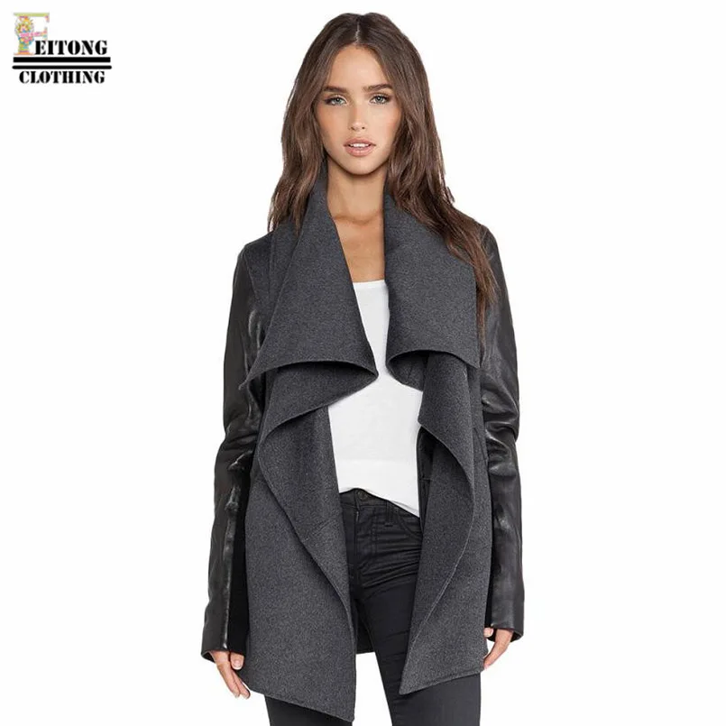 FEITONG для женщин зимние тонкие длинные ветронепроницаемая куртка верхняя одежда