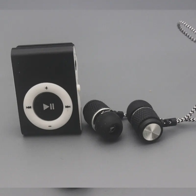 2018 новые наушники Mp3 музыкальный плеер Поддержка Micro TFCard слот USB MP3 спортивный порт