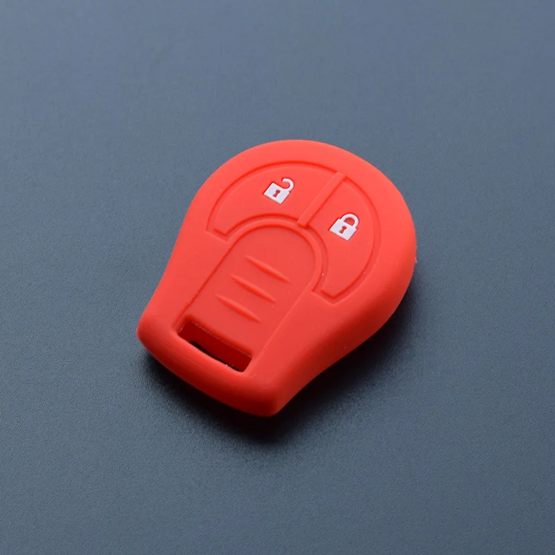 Fit For Nissan Juke Micra Qashqai March Sunny 2 Button Car Key protect Silicone Soft Rubber Case Cover Accessories | Автомобили и