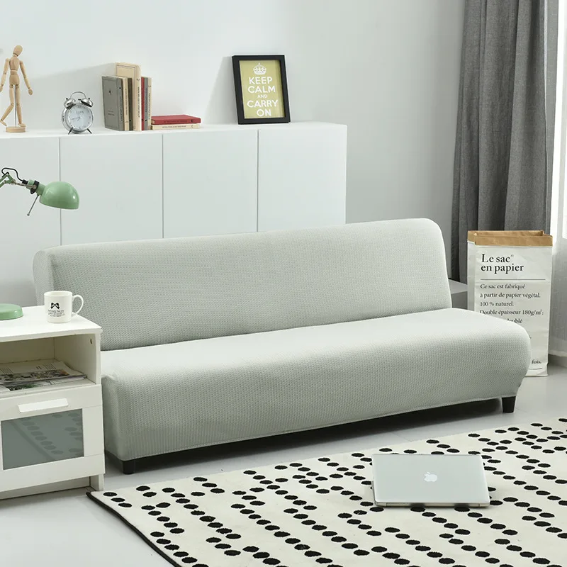 

Sofa Bed Cover Office Folding Without Armrest elastic sofa Cover tight wrap all-inclusive Bump Plaid Couch Cover