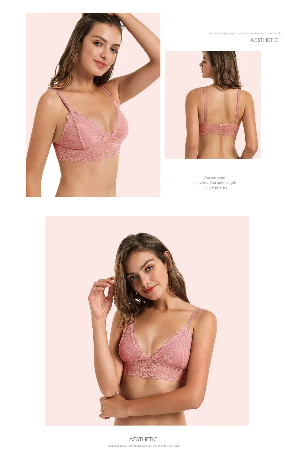 De Monarchia дамы Lace Bralette сексуальное женское белье нижнее белье Интимная бюстгальтер 3/4 чашек укороченный топ без подкладки мягкие бюстгальтеры полупрозрачные