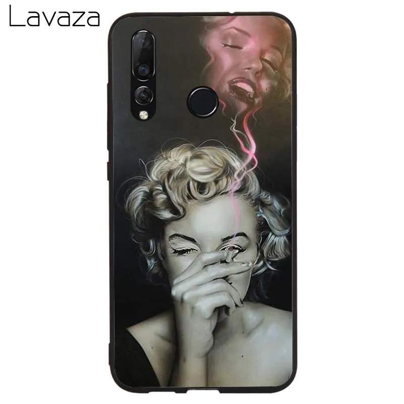 Мягкий ТПУ силиконовый чехол Lavaza Marilyn Monroe для Huawei P8 P9 P10 P20 P30 Lite Pro P Smart 2019 |