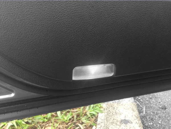 2 шт. белые светодиодные лампы для дверсветильник/светодиодные боковой двери LS430