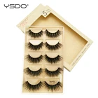 Ресницы 3d из искусственной норки YSDO, 35 пар, натуральные ресницы ручной работы, норковые ресницы, Длинные Накладные ресницы для макияжа, объемные ресницы 3d