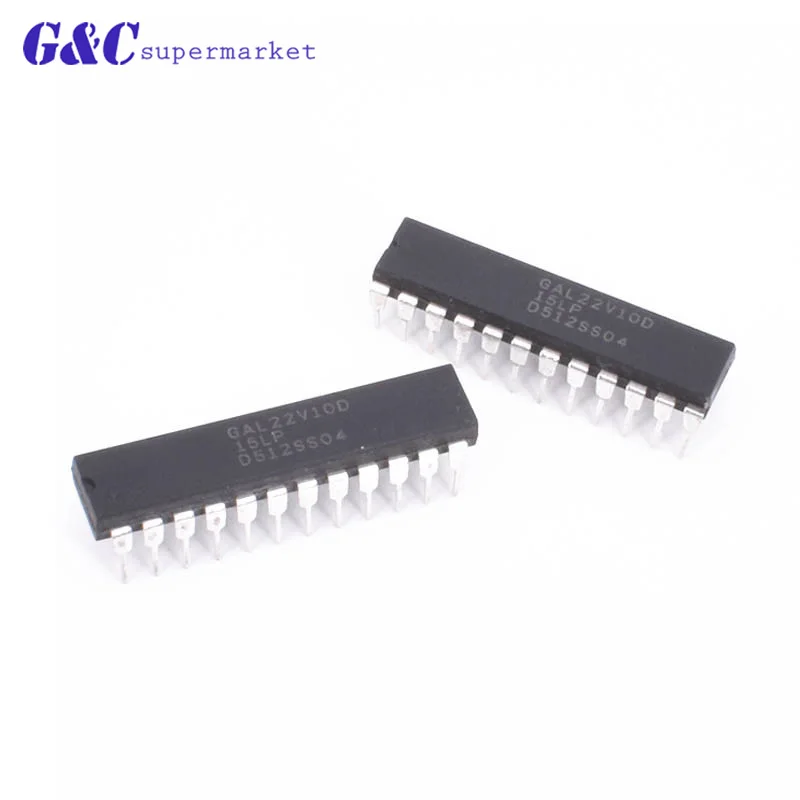 5 шт. GAL22V10D-15LP GAL22V10D-25LP GAL22V10 DIP24 IC в наличии | Электронные компоненты и