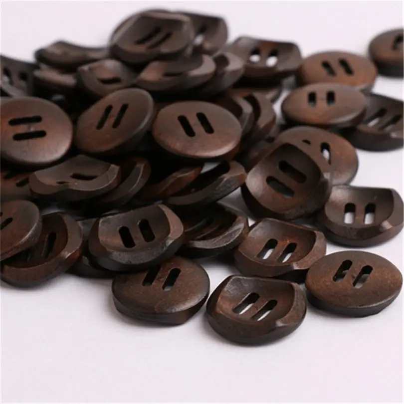 50 шт. деревянные пуговицы с двумя отверстиями 20 мм|circle button|buttons for childrenbuttons buttons |