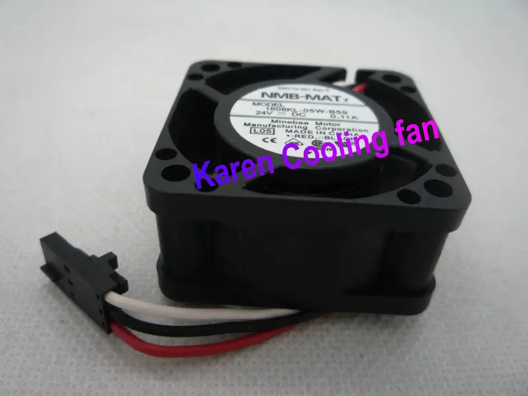 

Fanuc A90L-0001-0528/70 NMB 1608KL-05W-B59 24V 0.11A 40*40*20MM 4cm