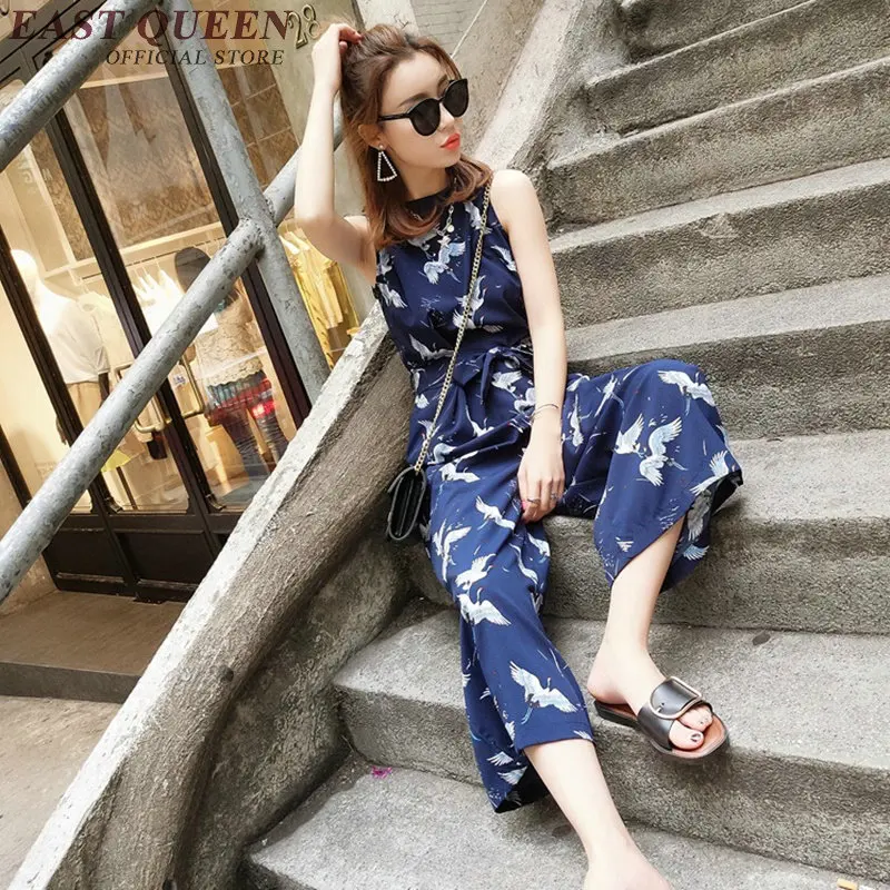 Элегантный женский комбинезон длинный для женщин женские кимоно AA2211 YX | Женская