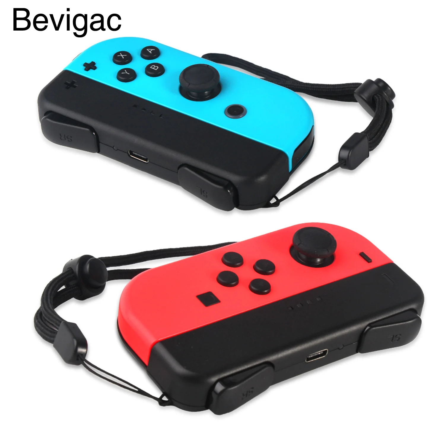 Besegad 1 пара мини зарядное устройство ручка с Светодиодный индикатор для Nintendo