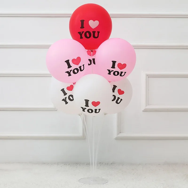 1 комплект шаров колонна-подставка Настольный воздушный шар держатель