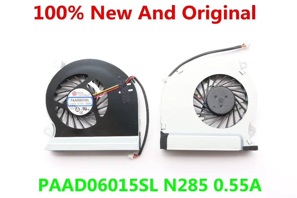 Новый вентилятор процессора для MSI GE70 MS-1756 MS-1757 охлаждающий серия notebook PAAD0615SL 3pin 0.55A
