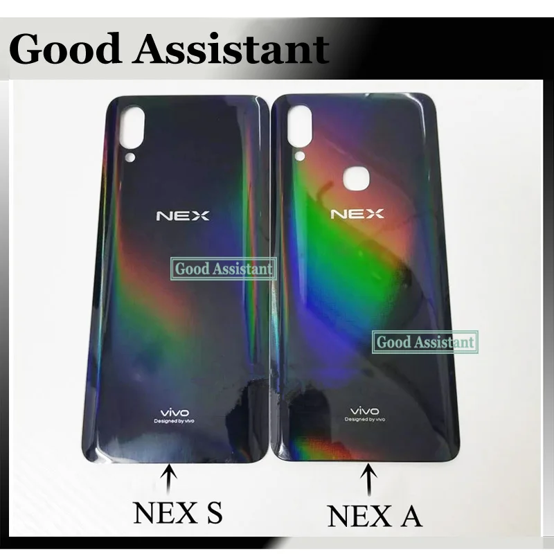 Супер прозрачный/черный/красный 6 59 &quotдля VIVO NEX S / A Ultimate задняя крышка батарейного
