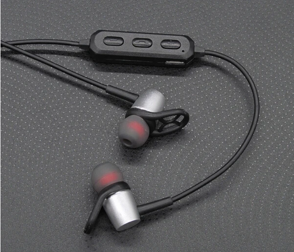10 pcs/lot Bluetooth Head set With Magnetic Earbuds+HD Microphone Earphones Neck band Style For Android/IOS Phones | Электроника
