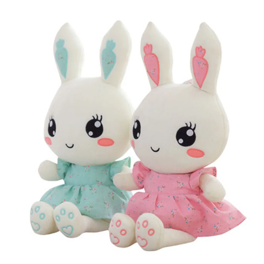 Милый кролик маленький плюшевые Игрушечные лошадки мягкие Животные подарок на