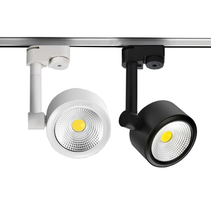 

Thrisdar 10W 15W COB LED Track Light Modern Rail Track LED Spotlight Clothing Shoes Store Shop Windows LED Spotlight Lamp