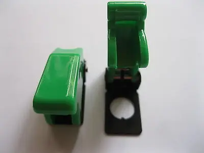 

30 pcs Green Safety Flip Cover for Toggle Switch