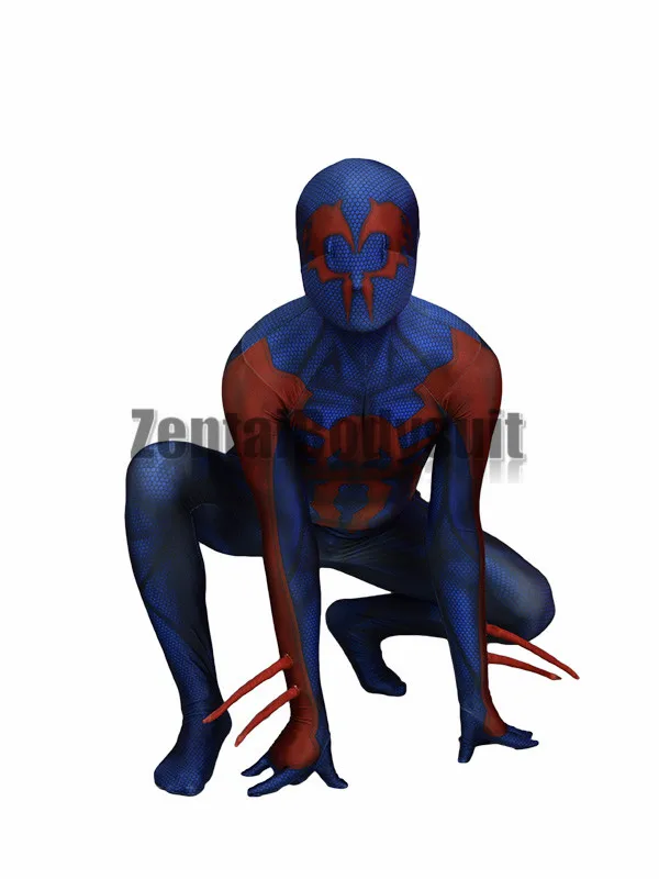 Костюм Человека паука с 3D принтом 2099 костюм косплей на Хэллоуин зентай|zentai suit|costume