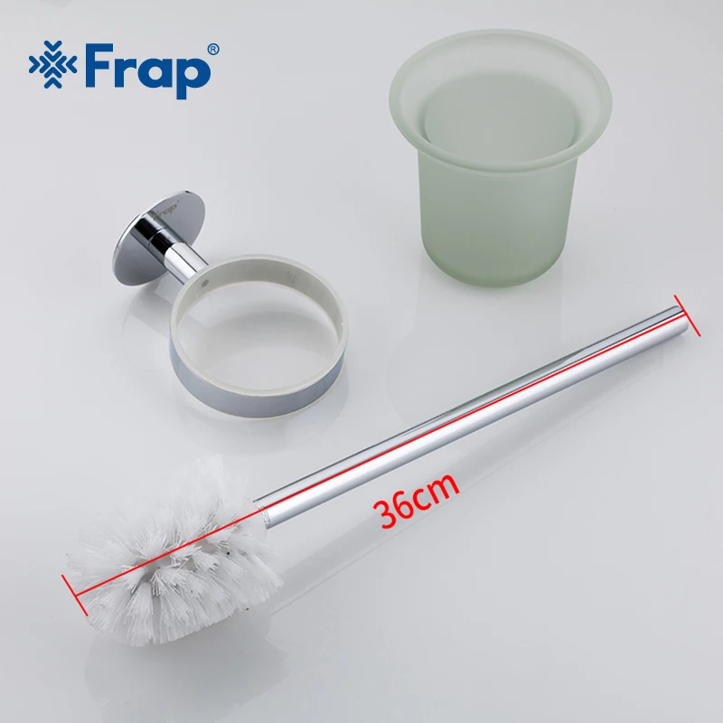 Frap Новый 1 комплект современный держатель для туалетной щетки из нержавеющей