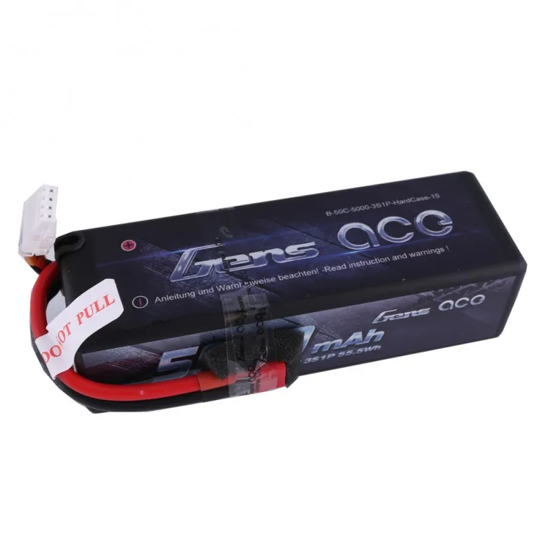 Gens ace Lipo батарея 11 1 В 5000 мАч 3S аккумулятор 50C Deans Traxxas вилка RC автомобильные