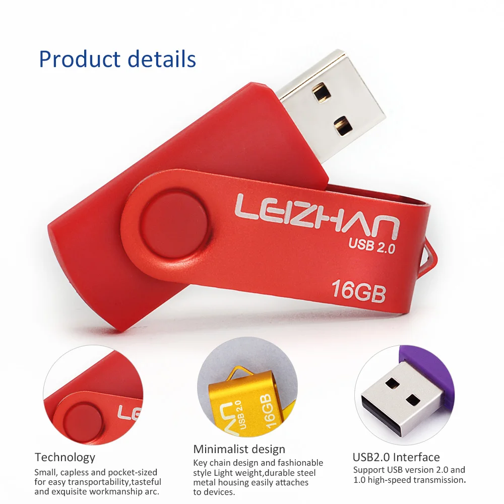 2019 LEIZHAN флеш диск USB 2 0 32 Гб U 16 Флешка 64 ГБ накопитель компьютерная карта памяти