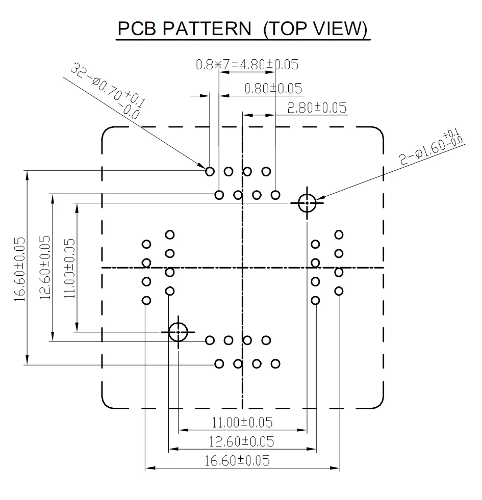 QFP32 LQFP32 TQFP32 IC51 0324 1498 запись в гнездо шаг 0 8 мм IC Размер корпуса 7x7 Открытый Топ