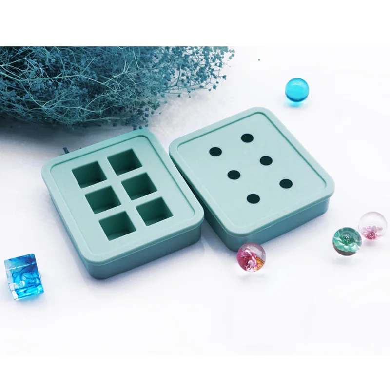 Силиконовые формы для ювелирных изделий сделай сам квадратные форма бусин с 6