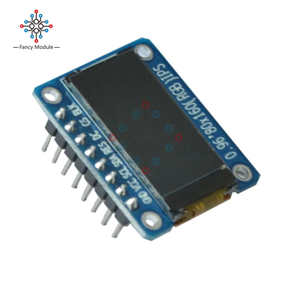 Полноцветный ЖК дисплей IPS 0 96 дюйма 80X160 SPI HD 65K модуль ST7735 Привод IC 80*160 3 В интерфейс