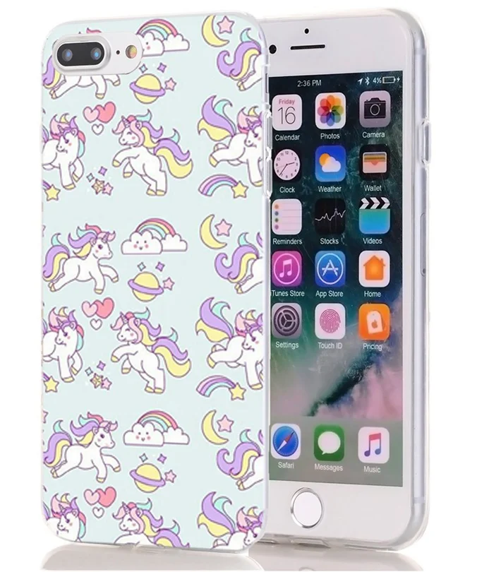Роскошный чехол из ТПУ для iPhone 7 8 Plus 6 X XS XR Max мягкий с рисунком цветка задняя