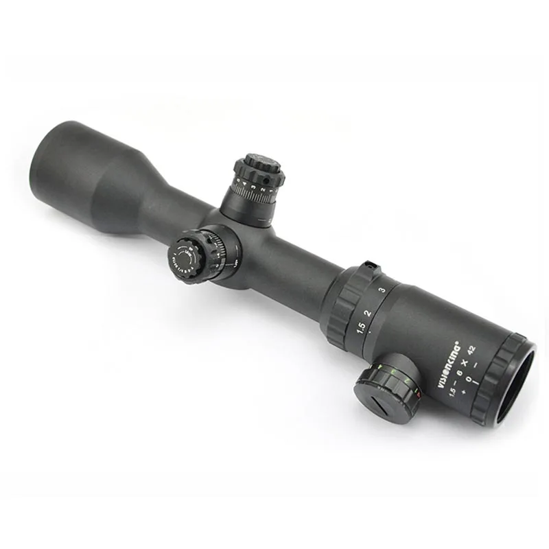 Visionking 1 5 6x42 оптический прицел Mil Dot 30 мм ирригационный для 223 308 06 AR15 AK Для Охоты