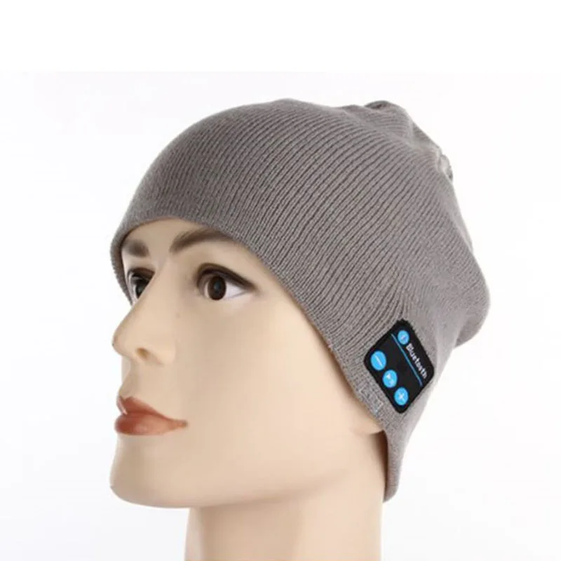 Высококачественная шапка с Bluetooth Вязаная Зимняя волшебная музыкальная mp3