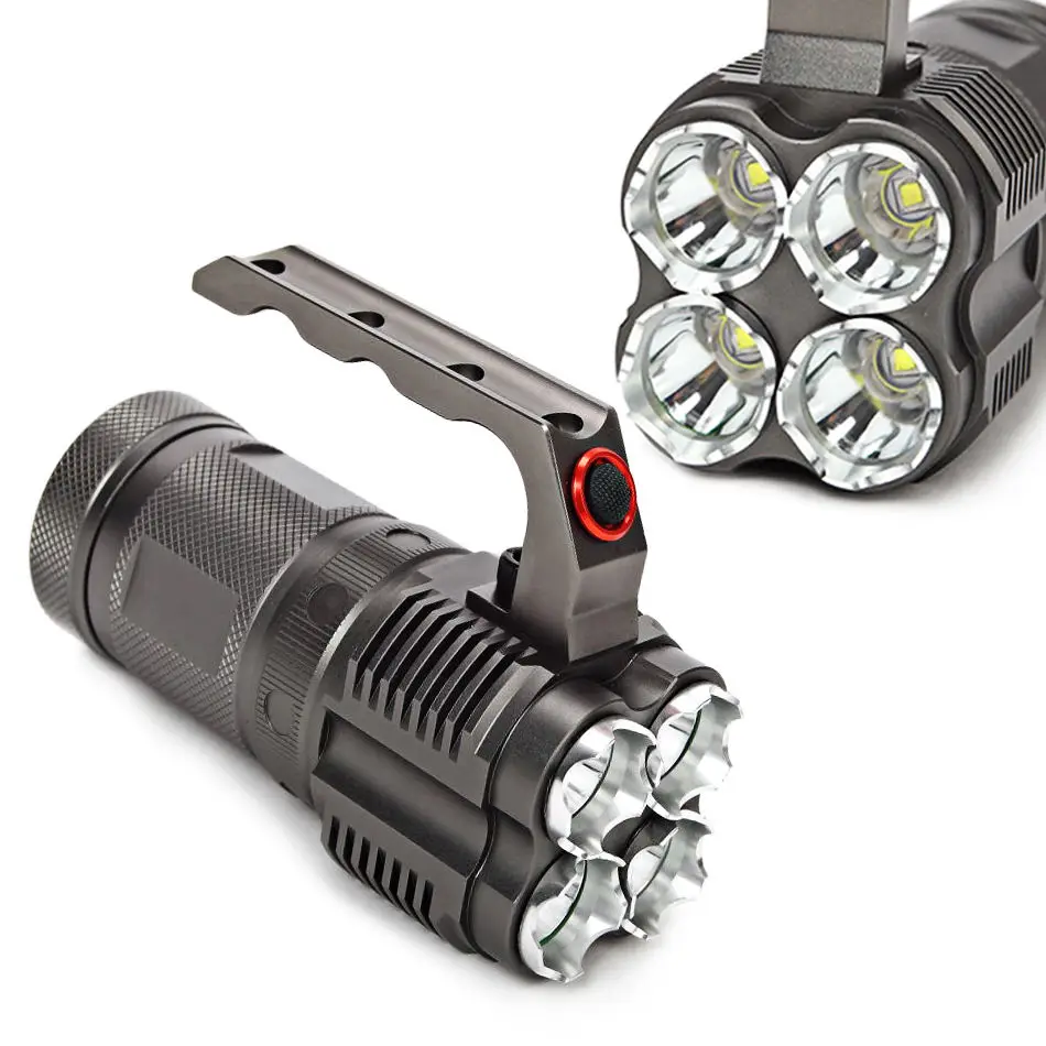 6800LM 5-Mode 4L2 LED flashlight torch for 4 small 18650 Waterproof Lanterna Camping | Освещение