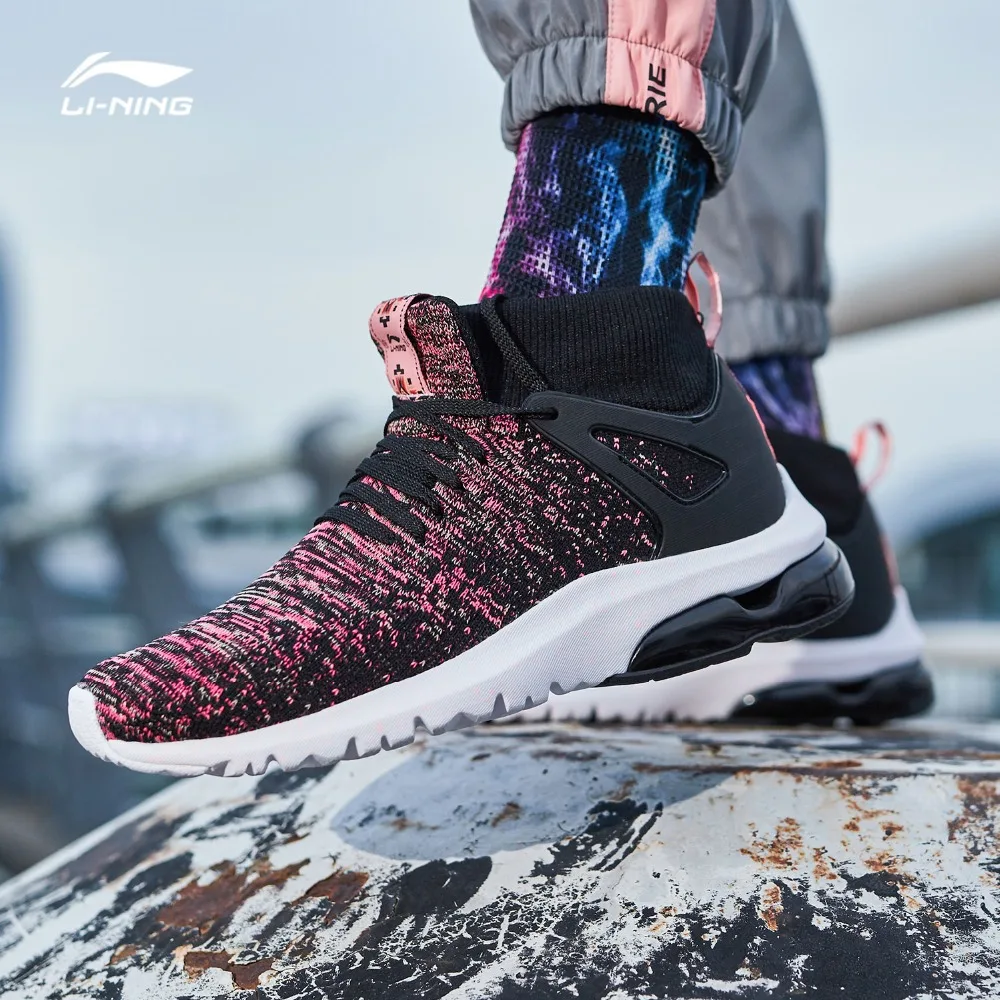 Li-Ning женская обувь BUBBLE UP II для отдыха прогулочная удобная спортивная с подкладом