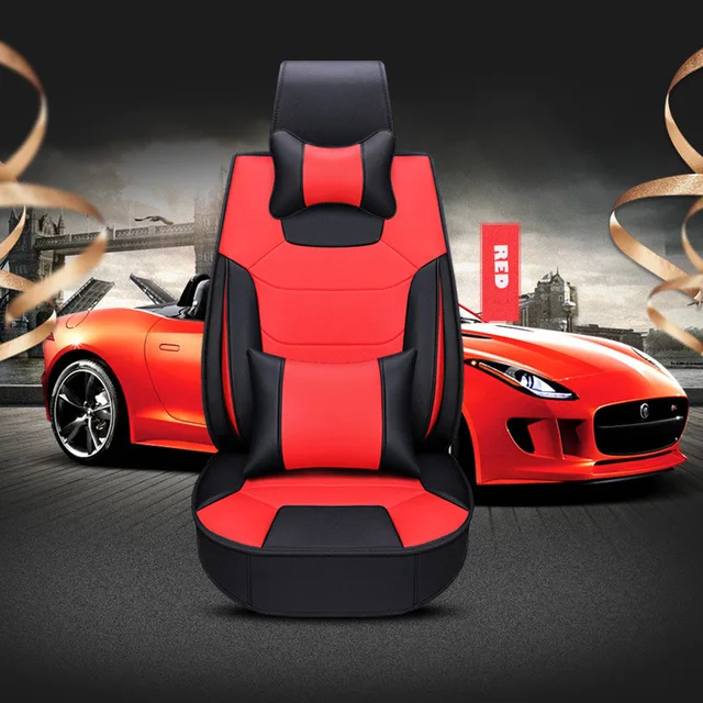 Red with Pillows Автомобильный сиденьей оптом Автомобили Аксессуары для Kia ceed cerato sorento sportage 3 r soul 2010 2009 2008 2007 - Название цвета: Red with Pillows