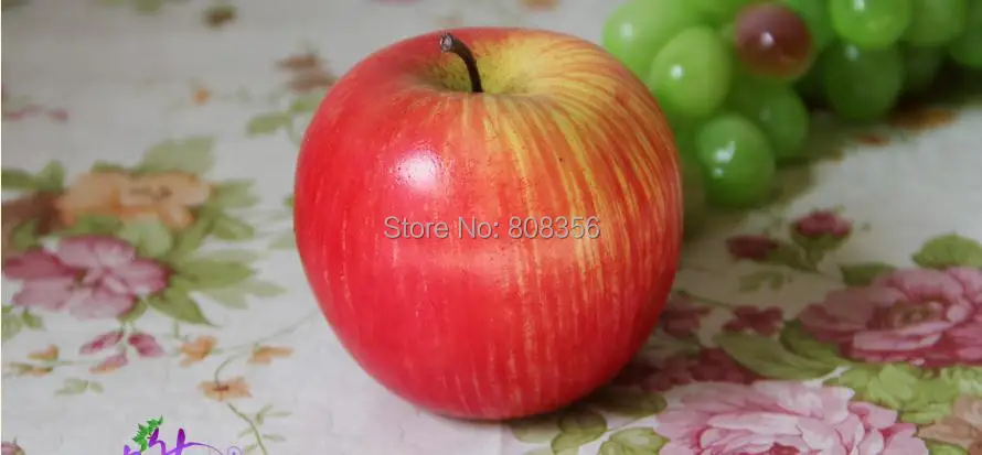 20 шт 8 см/3 15 &quotИскусственное Яблоко фрукты имитация овощей Модель Apple реквизит
