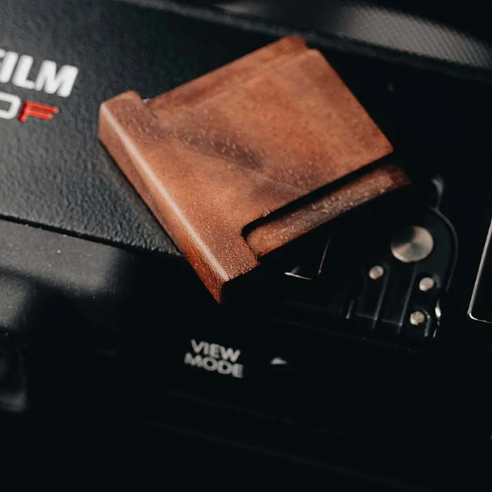 Деревянный Горячий башмак Крышка для Fuji X100F Fujifilm X 100F | Электроника