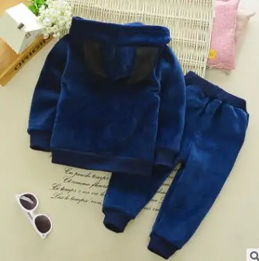 Новинка 2017 года кашемировый однослойный комплект одежды для детей 0-2 лет из двух