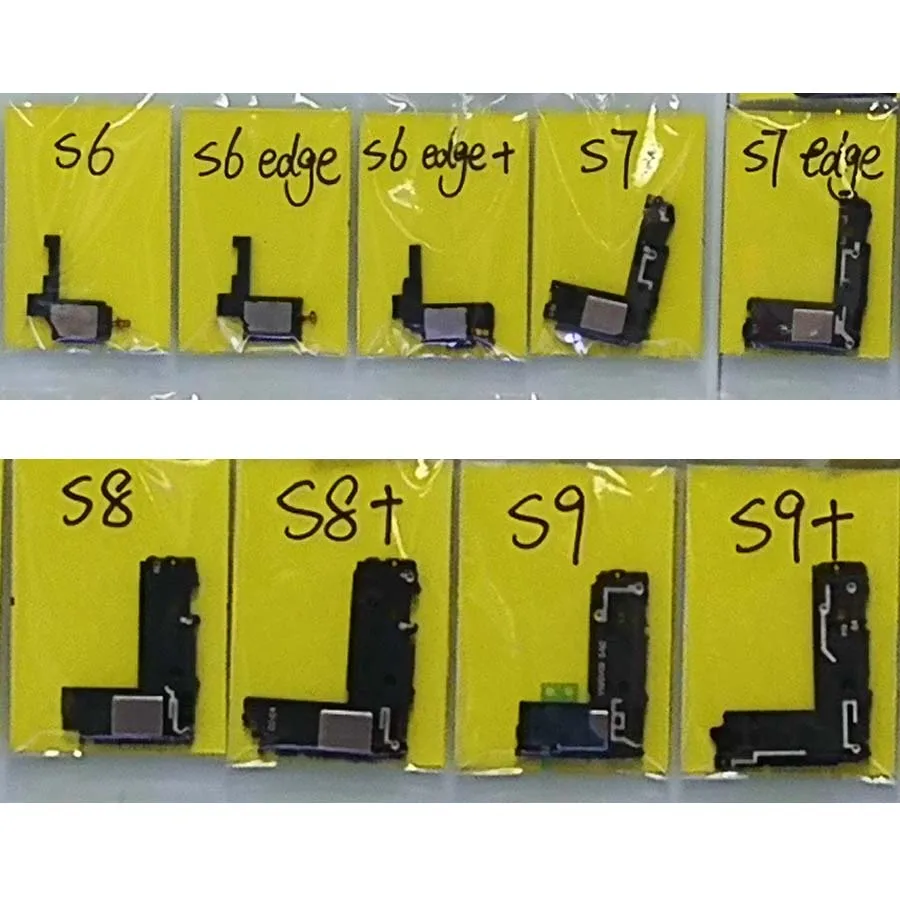 Динамик для Samsung Galaxy S6 S7 Edge S8 S9 Plus + динамик ЗУММЕР кольцо замена гибкого