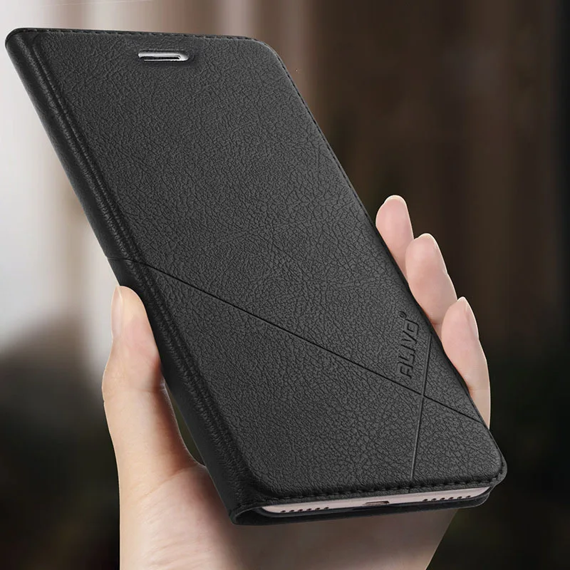 Alivo huawei P Smart Case Роскошные искусственная кожа флип чехол для PSmart телефона