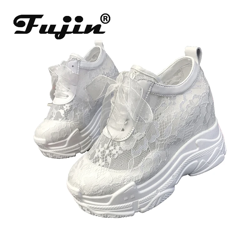 Fujin/Женская обувь Летняя повседневная на платформе Прямая поставка Женская