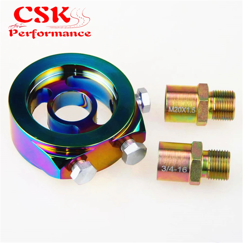 Адаптер масляного фильтра сэндвич-пластина для датчика температуры давления