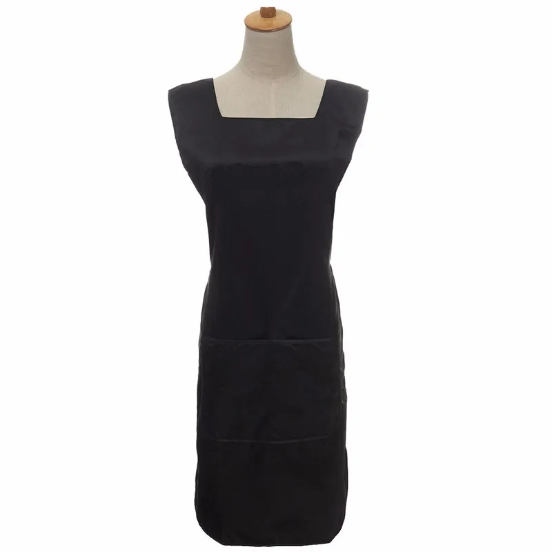 Новинка черный фартук для стрижки волос аксессуар женской одежды практичная