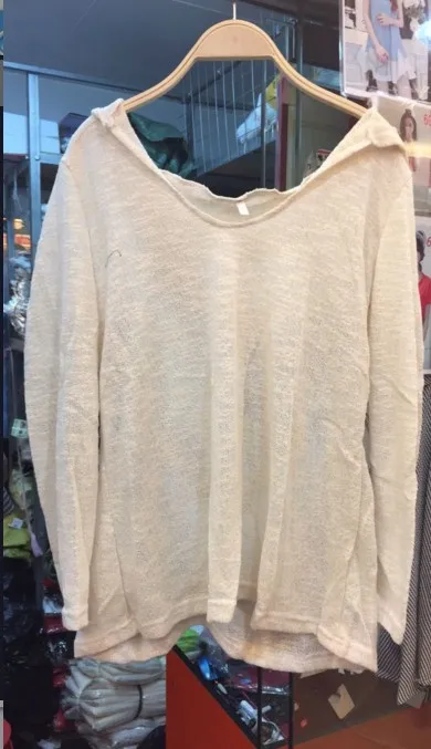 Футболка женская с глубоким V-образным вырезом и капюшоном удобная трикотажная