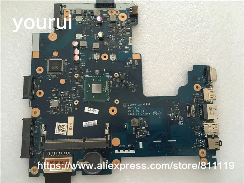 

yourui For 240 G3 14-R 788004-501 Notebook For motherboard ZS040 LA-A995P 100% Tested+Free shipping