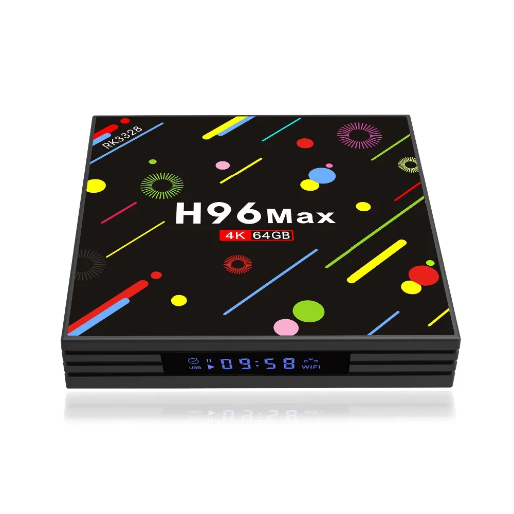 H96 MAX RK3328 французский ТВ бокс 4G/32G 4G/64G android 7 1 арабский Бельгия смарт только без