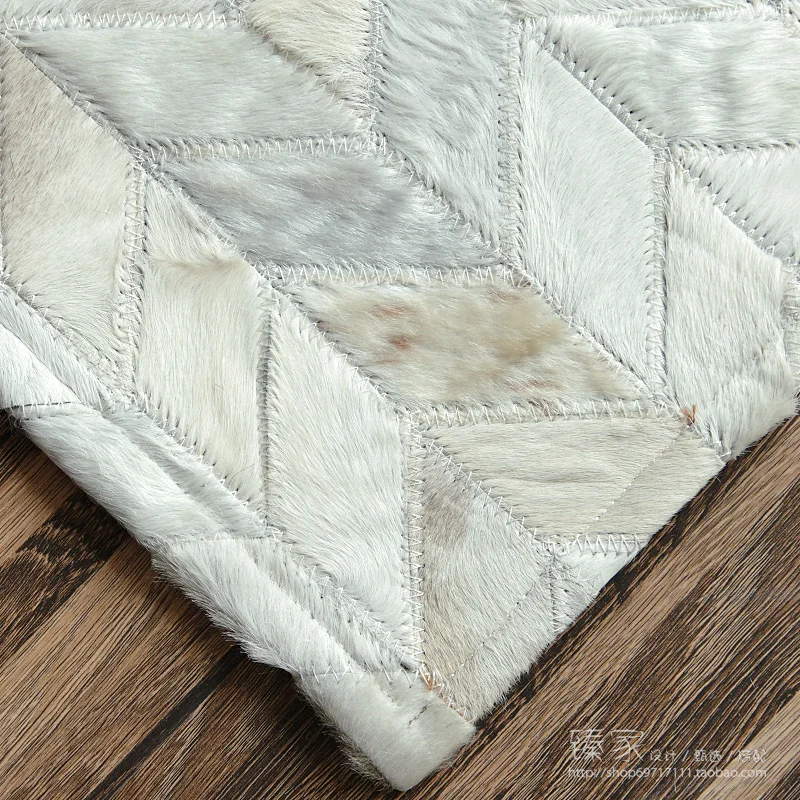 Роскошный Ковер из воловьей кожи в американском стиле современный натуральный