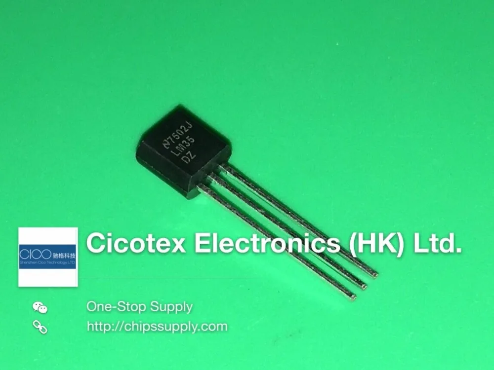 

10 шт./лот LM35DZ TO-92 датчик температуры ANLG VOLT TO-92-3