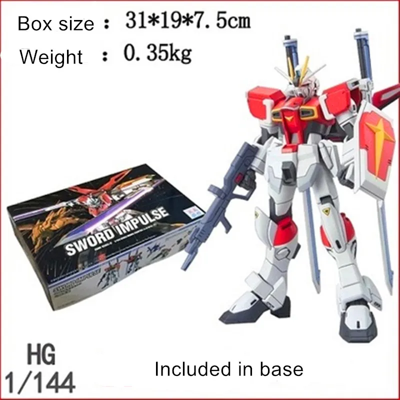 Японское аниме Gaogao Gundam 13 см HG1/144 импульсная звезда популярная детская игрушка