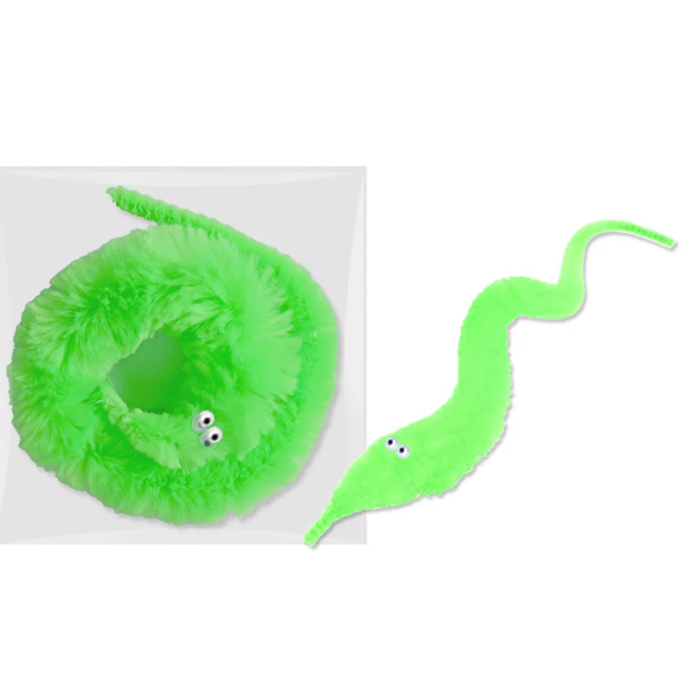Green Новая волшебная крученая червь, движущаяся морская лошадь, детская игрушка-трюк, забавная игрушка-трюк, подарок - Цвет: Green