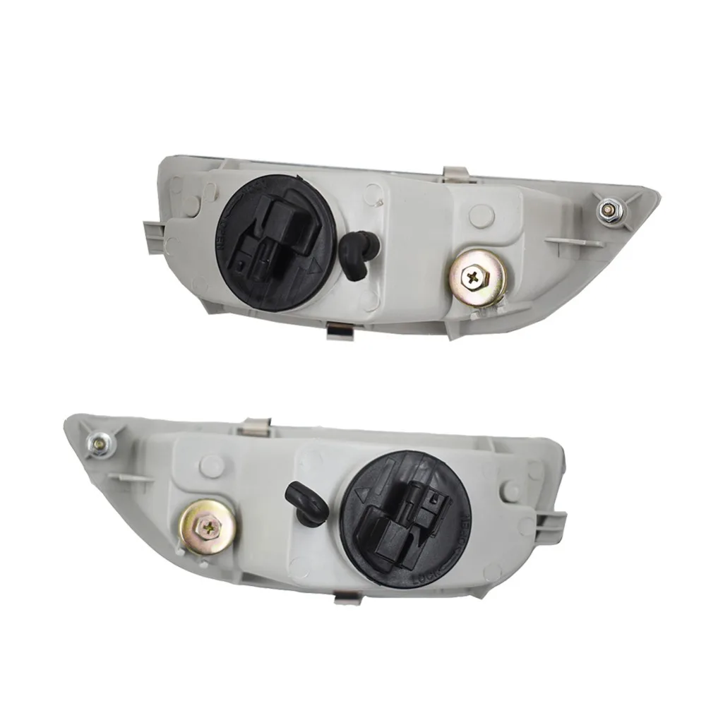 

Pair of Fog Lights Clear Lens Front Driving Lamps for 01-02 Toyota Corolla New