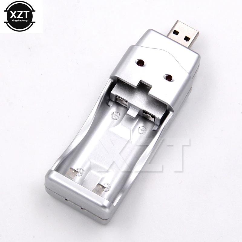 1 шт. портативный usb адаптер для Ni MH AA AAA 2A 3A удобных зарядных устройств NiMH